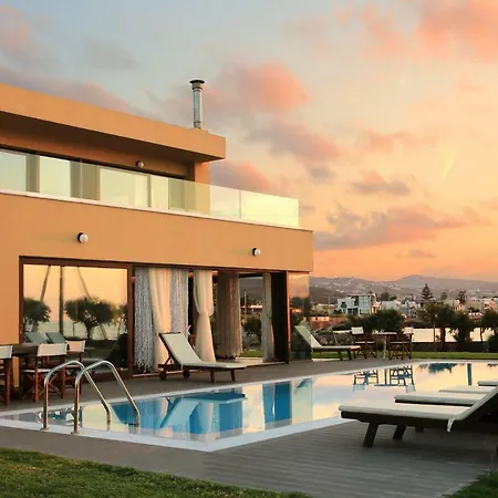Kimona Seafront Swimming Pool Jacuzzi 6 Bedrooms 21 Pax Kouvohori Crete * Kokkini Hani